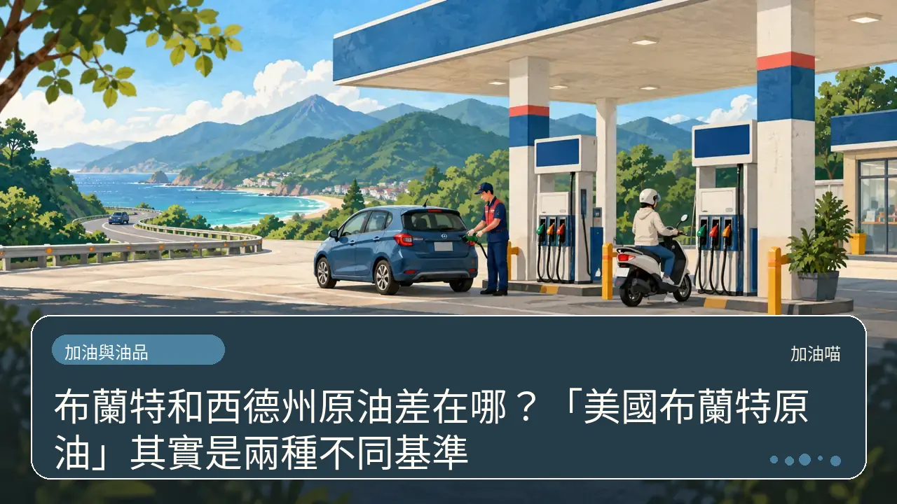布蘭特和西德州原油差在哪？「美國布蘭特原油」其實是兩種不同基準