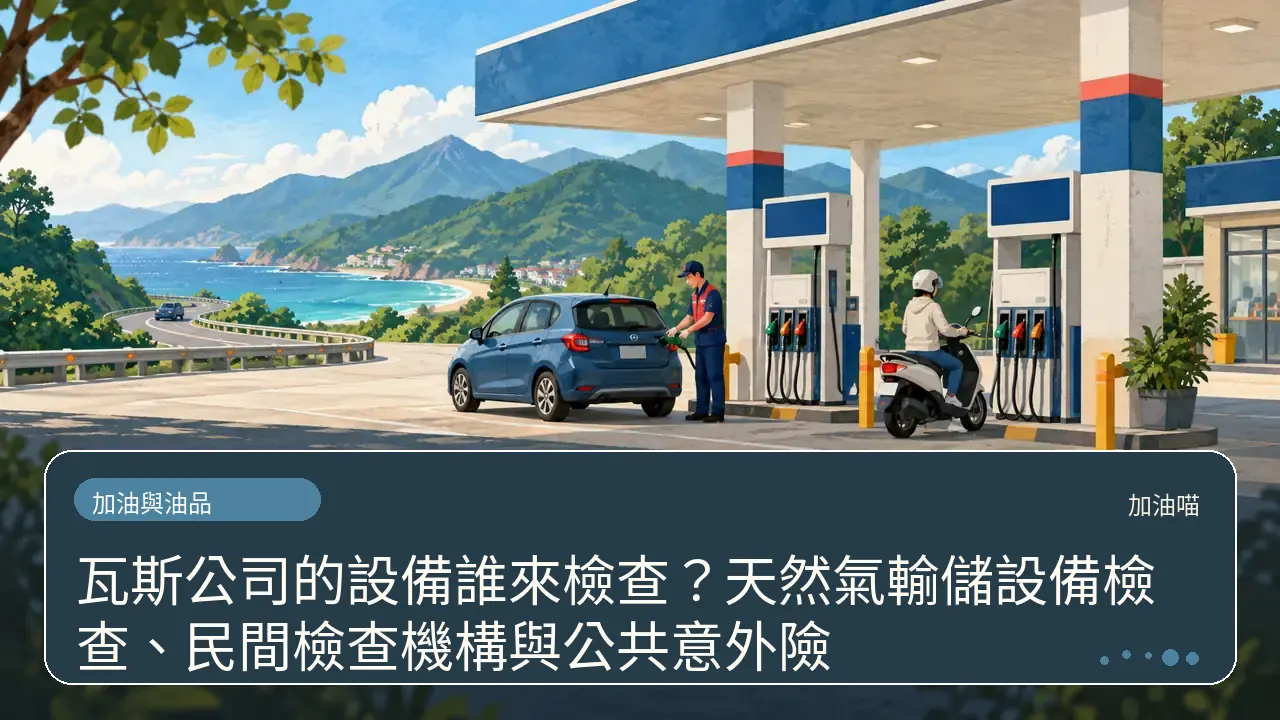 瓦斯公司的設備誰來檢查？天然氣輸儲設備檢查、民間檢查機構與公共意外險