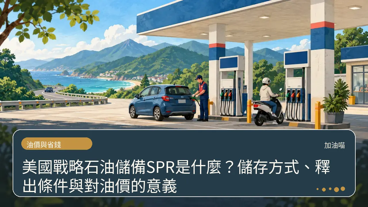 美國戰略石油儲備SPR是什麼？儲存方式、釋出條件與對油價的意義